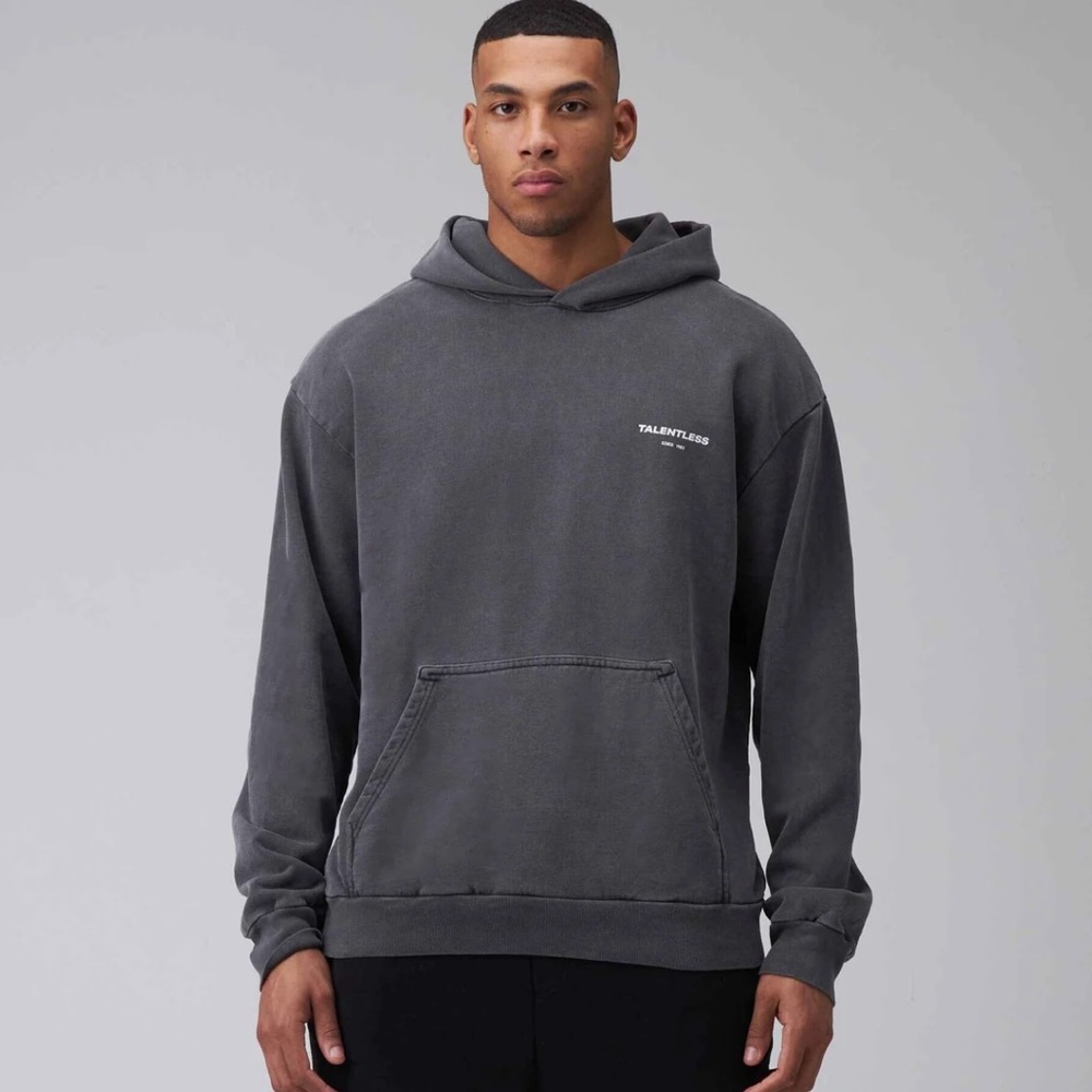 Talentless men’s circle logo hoodie